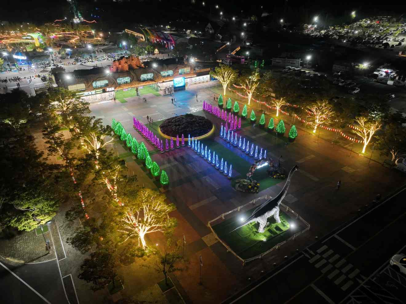 2025공룡엑스포 야간경관