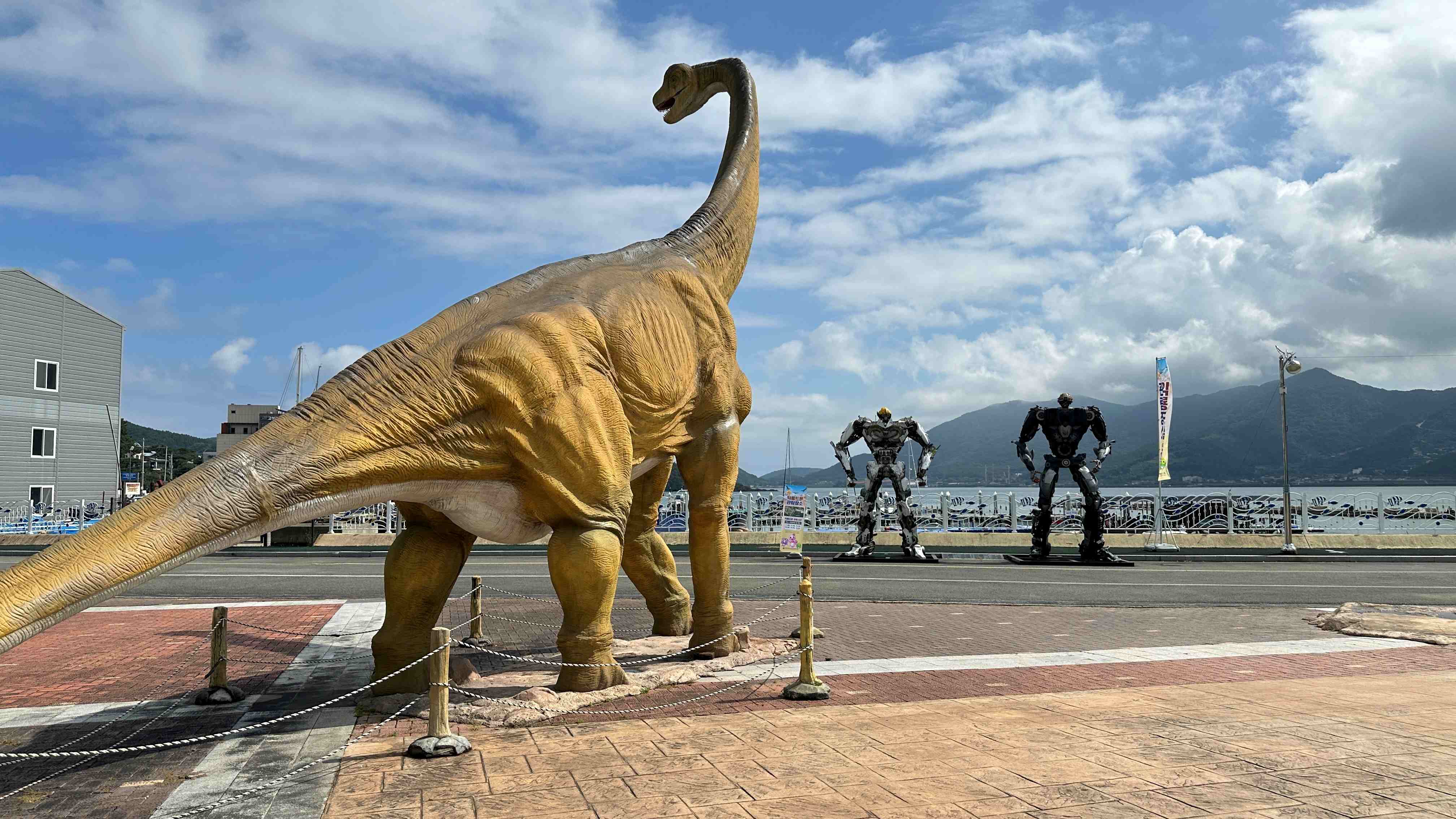 2025공룡엑스포 정크아트 전시 및 자전거 체험